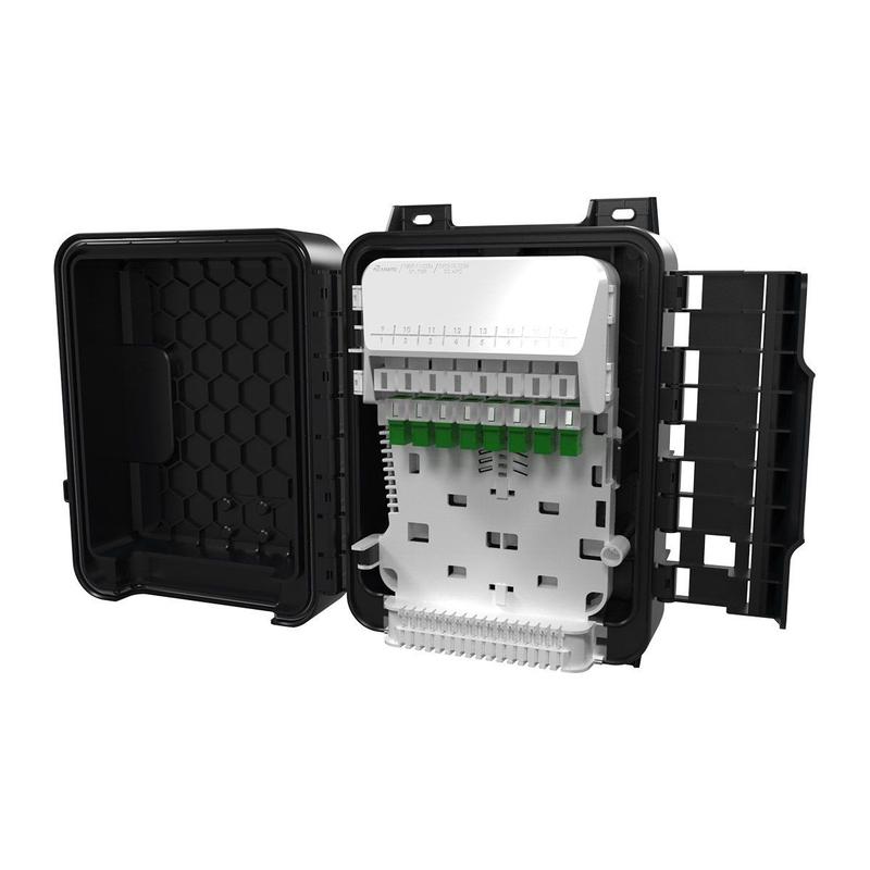 Caixa Terminal Optica Conectorizada FK-CTO(16MT Splitter 1X8